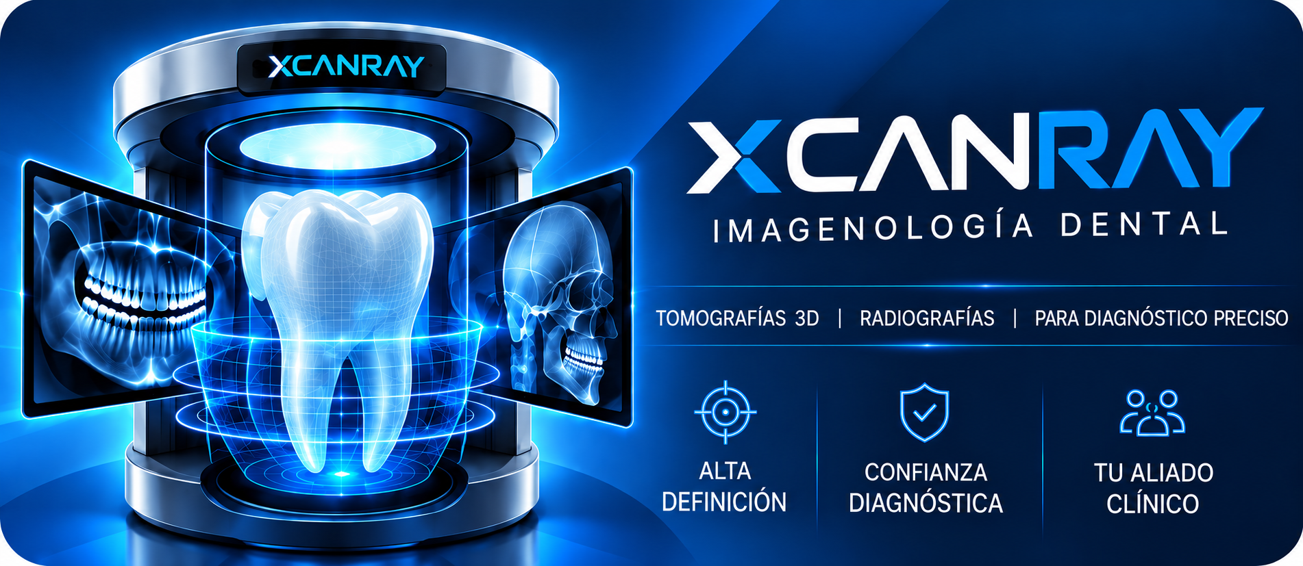 XcanRay - Imagenología Dental: Tomografías 3D, Radiografías para diagnóstico preciso